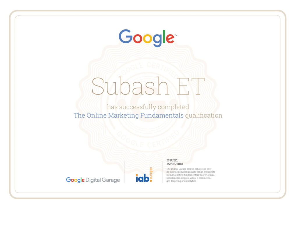 Google-Digital-garage-certification